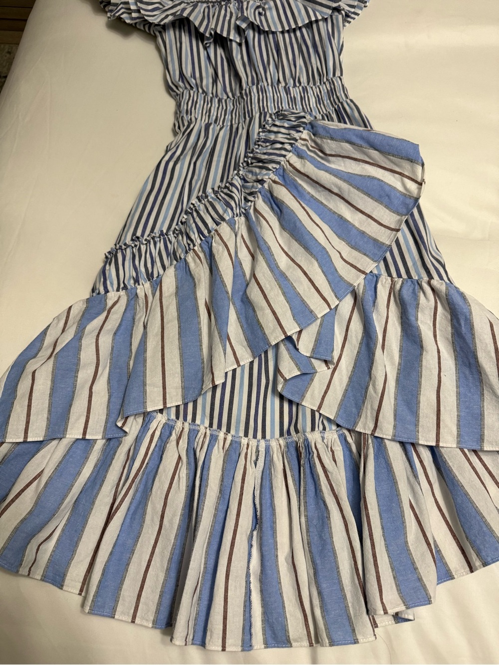 MISA Los Angeles Riley Striped Dress - Picture 5 of 9